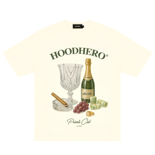 Private Club T-shirt - Cream_4